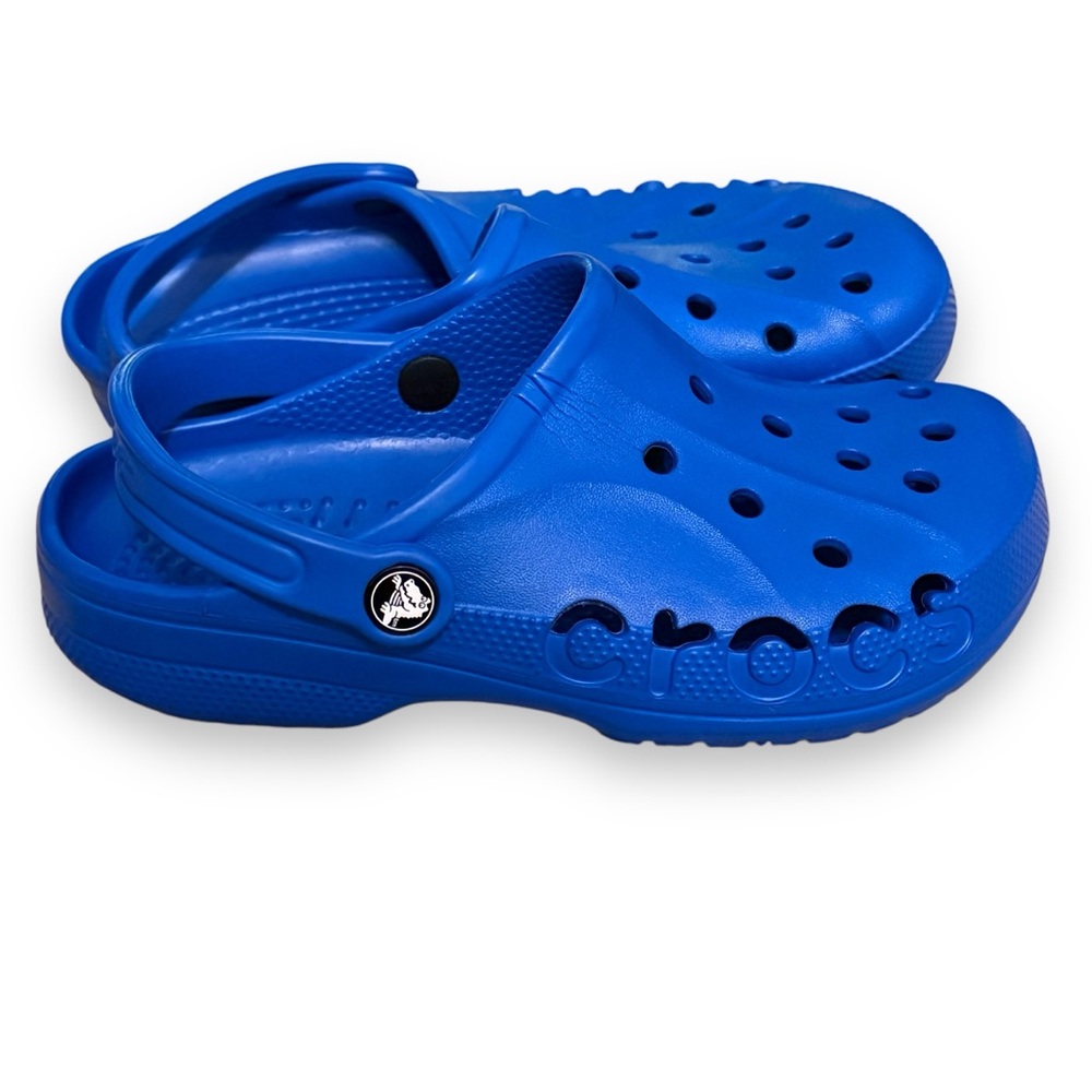 Crocs Baya Clogs Slip On Shoes in‎ Bright Cobalt Blue Sz 7 Women's / 5 Men's NEW